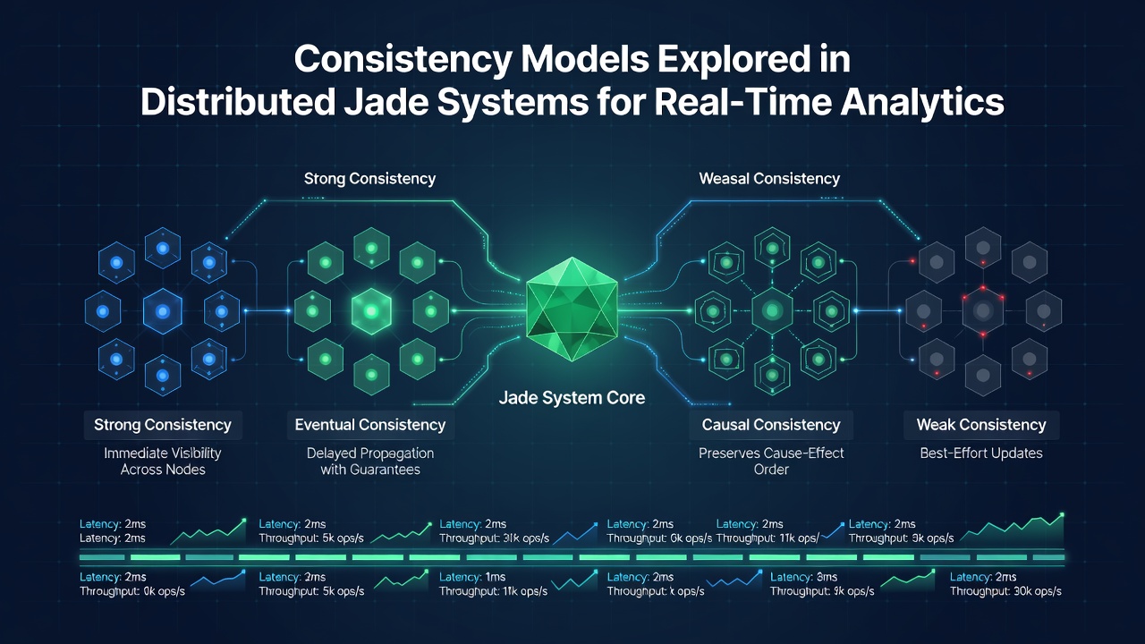 Visualization of latency and consistency trade-offs in multi-region Jade deployments